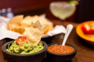 chips and salsa at the Plaza Restaurant