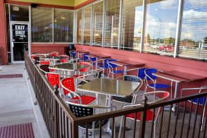 Plaza Pampa Remodel Patio Seating